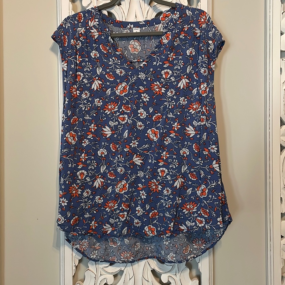 Old Navy summer floral blouse